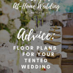 floor plan samples for your tented wedding