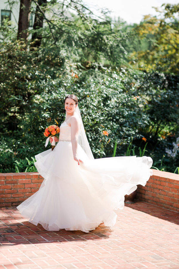 intimate virginia home wedding