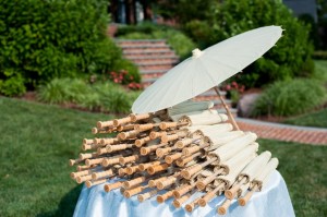 wedding day parasols