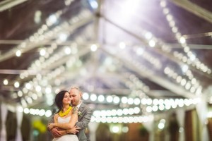 Clear top frame tent with string lights - Bellwether Events - Sam Hurd Photography - Hotel Monaco Alexandria VA