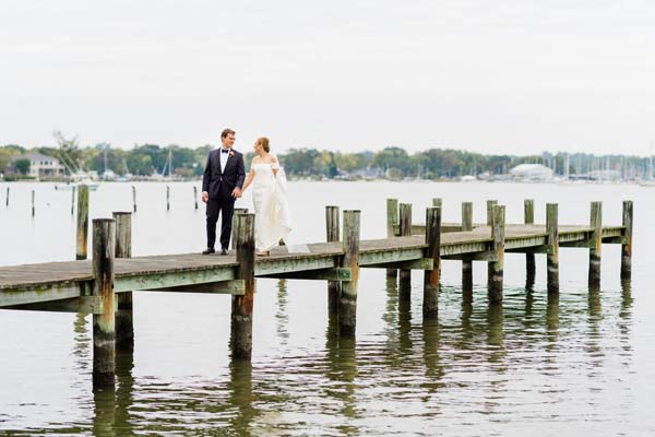 southern Maryland waterfront wedding