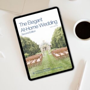 Your Wedding At Home Ebook by Janice Carnevale